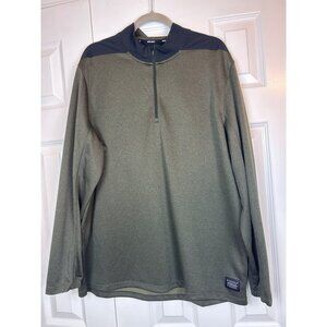 Nike Men's Green Golf Tour Performance Dri-Fit 1/4 Zip Long Sleeve Pullover XL